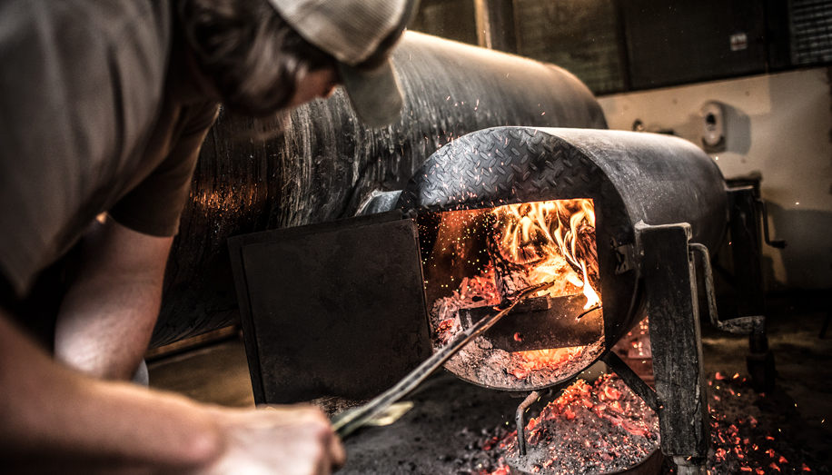 Pecan Lodge Pit Fire
